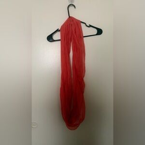 Lightweight Coral Scarf for Women - Soft Sheer Fashion Accessory